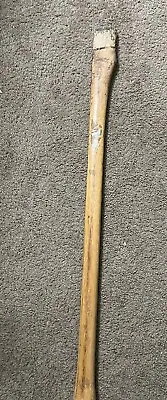 Vintage Single Bit / Splitting Axe Handle - Paper Label USA Maker   • $34