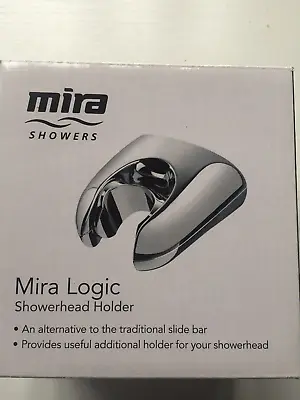 Mira Logic Chrome Wall Mounted Shower Head Handset Holder 2.1605.150 Bnib • £9.82