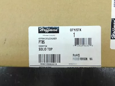 Hoffman Proline Solid Top PT85 800x500mm  Electric Enclosure  • $27.99