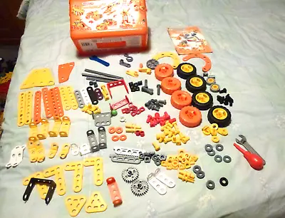 £4 • Buy Collection Of Meccano In An Orange Box With Instructions