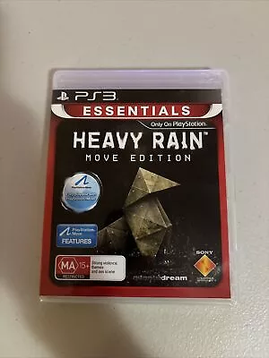 Heavy Rain Move Edition - Sony PlayStation 3 - PS3 Game With Manual - Adventure • $13.19
