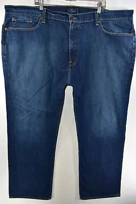 Lucky Brand 181 Relaxed Straight Jeans Mens Size 52x34 Blue Meas. 52x32 • $24.99