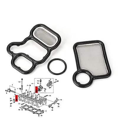 VTEC Solenoid Spool Valve Gaskets Filter For Honda Accord Civic CR-V Element • $7.20