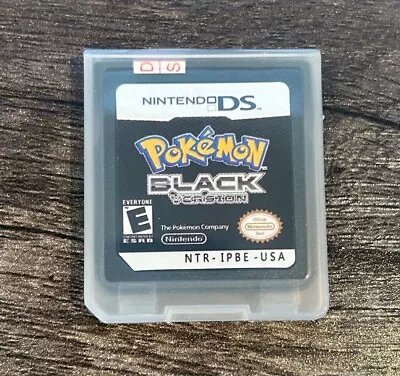 Pokemon Black Version For Nintendo DS NDS 3DS US Game Card 2011 USA Seller Mint • $35.99