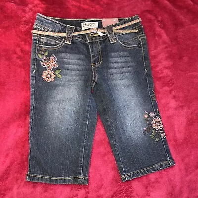 Girls Capri Jeans Size 7 Mudd New With Tag • $15