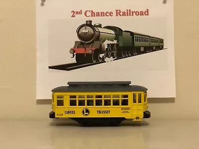 O Scale Trains Lionel Transit Trolley • $9.99