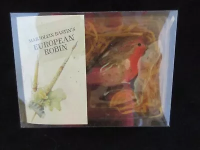 Marjolein Bastin Birds At My Window European Robin Hallmark Nature’s Sketchbook • $14.99