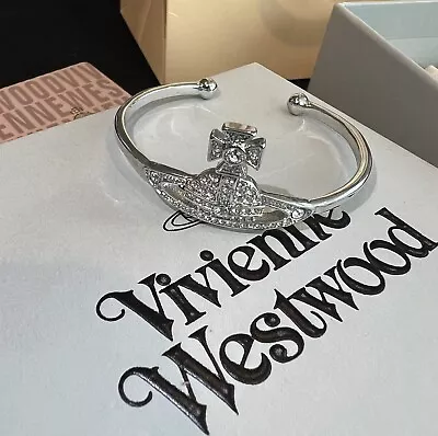 Vivienne Westwood Classic Saturn Full Crystal Bracelets With Box • $89