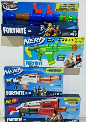$49.99 • Buy NERF Fortnite SMG Zesty TS RL Super Soaker IR Motorised, Brand New 