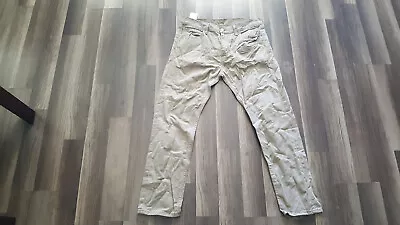 Levis 508 Mens SZ 33X30 ( Actual SZ 33X27) Beige Color Jeans. • $21.08