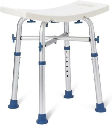 Zler Heavy Duty Medical Shower Chair 500lbs Shower Bench Bathtub Seat Stool US • $39.89