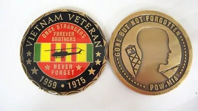 Vietnam Veteran Challenge Coin Army Marines Navy Air Force Coast Guard...new! • $13.99