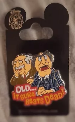 Jim Hensons/ Disney The Muppets. Statler And Waldorf Pins. Old..Sure Beats Dead • $9.94