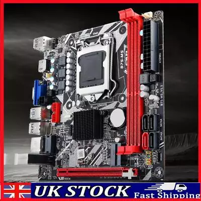 24Pin B75-MS Motherboard Max Capacity 16GB Mainboard With PCIe 16x For PC Gaming • £29.19