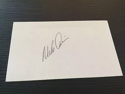 Mike Davis 1980 Oakland  SIGNED AUTOGRAPH 3X5 INDEX CARD • $4