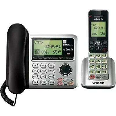 VTech Expandable Corded Cordless Phone System Answering Machine 1 Handset • $33.96