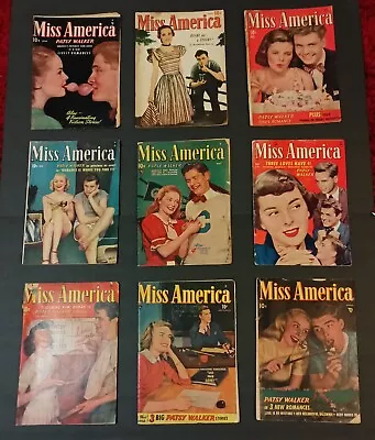 Vintage Miss America Comic Books.   • $5