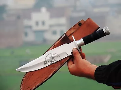 Spring Steel 5160 Handmade Replica Commando Movie Knife Camping Hunting Knife  • $99.99