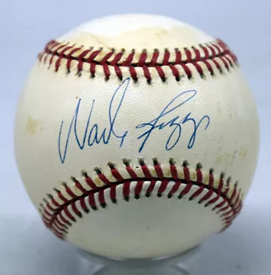  Wade Boggs Single Signed Baseball 9 (OAL Brown) 668758  • $59