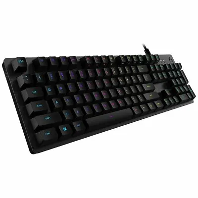 $79 • Buy Logitech G512 Carbon Lightsync RGB Mechanincal Gaming Keyboard GX Blue Switches