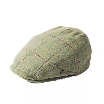 Failsworth Men's Gamekeeper Wool Water Repellent Flat Cap • £21.54