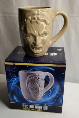 Doctor Dr Who Weeping Angels Coffee Mug Cup 12 Oz Underground Toys 2012 BBC • $18.99