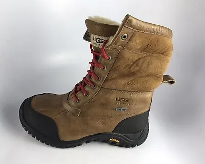 UGG Women's Adirondack II Waterproof Lace Up Boots 5469 Sz 8 Chestnut Brown • $46.74