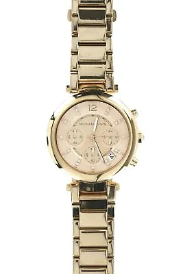 Michael Kors Rose Gold 'Parker' Chronograph Women's Watch 137997 • $126.65