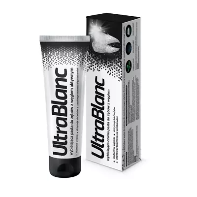 UltraBlanc Whitening  Active Carbon Coal Toothpaste 1 Piece • £9.49