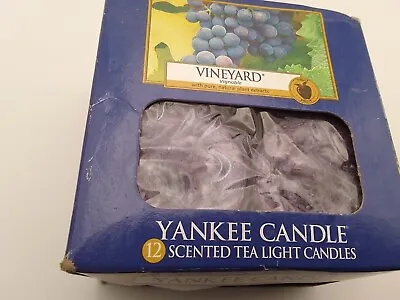 Brand New Rare Yankee Candle Vineyard 12 Tea Lights • £12.99
