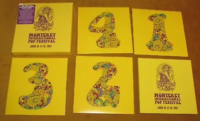 Monterey International Pop Festival June 16-17-18 1967 ORIG SALVO 4 CD BOX SET • $24.87