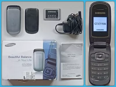 Samsung E1150i Mobile Phone (O2 And Tesco). In Original Box With Content. • £39.99