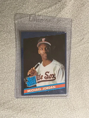 $425 • Buy Michael Jordan Rated Rookie White Sox Baseball Card