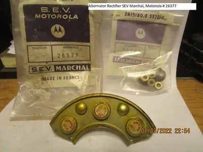 Alternator Rectifier SEV Marchal Motorola # 26377 • $13