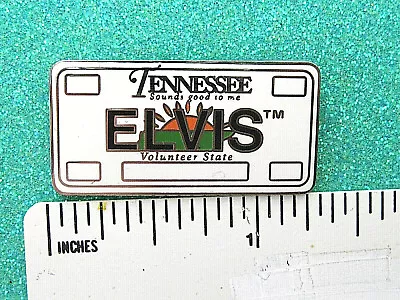 ELVIS PRESLEY Mini License Plate - Hat Pin  Tie Tac  Lapel Pin GIFT BOXED • $15.50