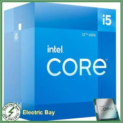 Intel Core I5-12400 4.4GHz 6 Cores 12 Threads LGA 1700 CPU • $255