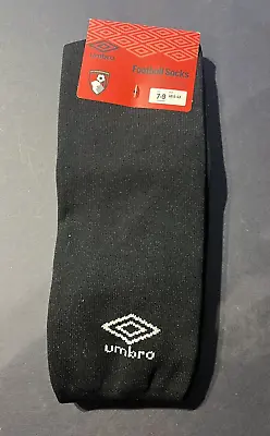 Afc Bournemouth  - Umbro Official  Socks - Size (7-9) - Bnwt • £8.09