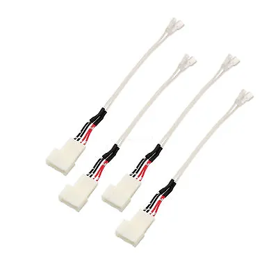 4x Dash Tweeter Speaker Wire Harness Adapter For Toyota 4 Runner Collora 10-19 • $13.49