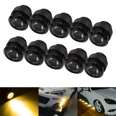 3000K Yellow 30W High Power Flexible LED Daytime Running Lights/Puddle Lamps Kit • $35.99