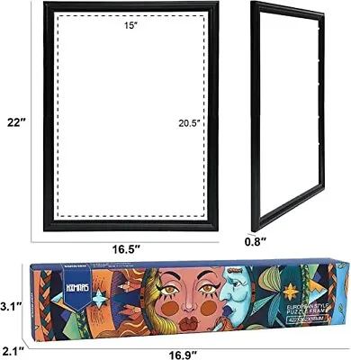 £13.99 • Buy HXMARS Wooden Puzzles Frame 20.5x15: Portable European Jigsaw Puzzles Artwork