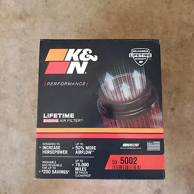 K&N 59-5002 Marine Flame Arrestor Lifetime Engine Air Filter  • $49.97