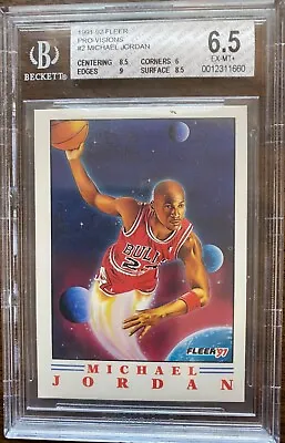 1991-92 Fleer Pro Visions Michel Jordan # 2 • $125