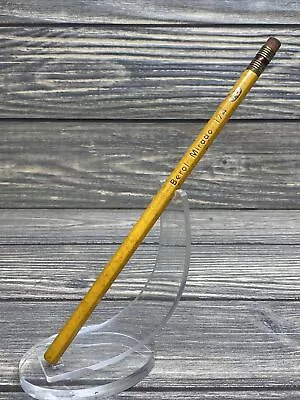 Vintage Unsharpened Pencil Berol Mirado 174 Wooden Yellow No 2 • $12.50