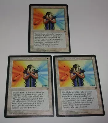 Indestructible Aura Italian Legends X3 Card Lot MTG Magic The Gathering • $3.95