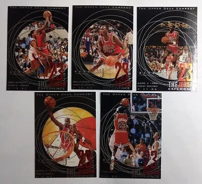 Set Of 5 Michael Jordan Cards 23 Nights: 1998-99 UD Retro Career Collection • $14.39