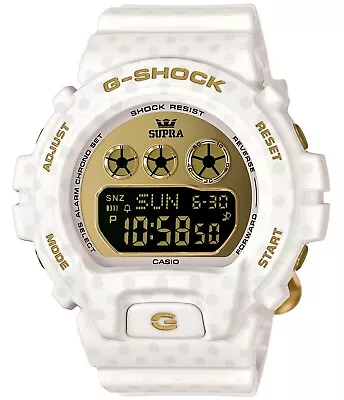 Casio G-Shock X Supra White Limited Edition Ladies Watch GMD-S6900SP-7 • $278