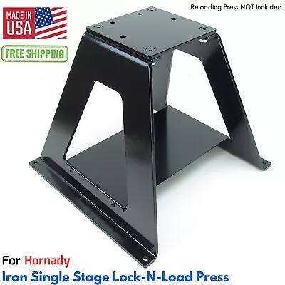 $161.29 • Buy Hornady Iron Single Stage Lock-N-Load Press Riser Bench Mount Reloading Stand