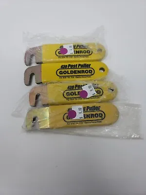 Lot Of 4 430 Post Puller GoldenRod For 5/16  To 7/16  Electric Fence Posts • $26.99