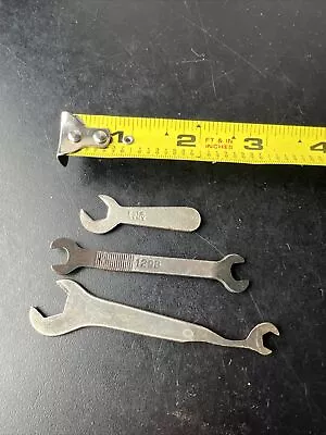 3 Vintage Spark Plug Wrenches 1 Marked Remy Other 2 Unbranded • $11.95