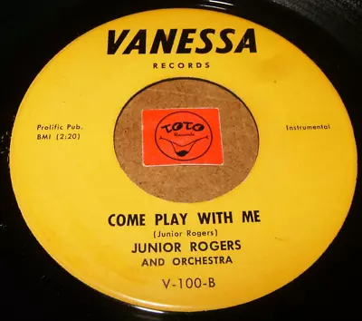 £37.44 • Buy Junior Rogers - Come Play With Me - Load Totin / Listen - Rnb Tittyshaker